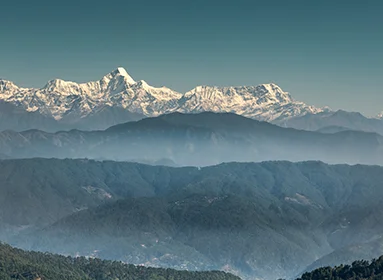Landscape View Himalayan Mountain Ranges