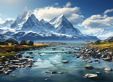 Island Peak Trek in Nepal